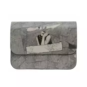 Сумка DOGO "Ladies Y-Generation Go Back to Be Yourself Vegan Ladies Handtas", Vegan, серый