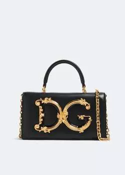 Сумка Dolce&Gabbana DG Girls Mini, черный