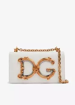 Сумка Dolce&Gabbana DG Girls Phone, белый
