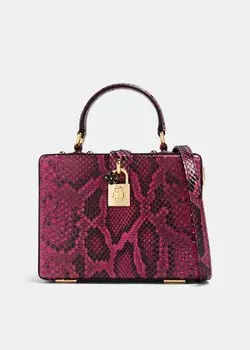 Сумка Dolce&Gabbana Dolce Box, животный принт