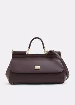 Сумка Dolce&Gabbana Sicily Medium Top Handle, фиолетовый
