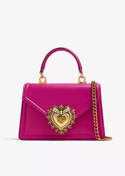 Сумка Dolce&Gabbana Small Devotion, розовый