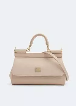 Сумка Dolce&Gabbana Small Sicily Dauphine, розовый