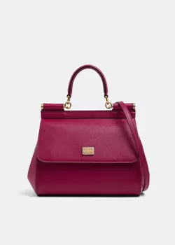 Сумка Dolce&Gabbana Small Sicily Handbag, розовый
