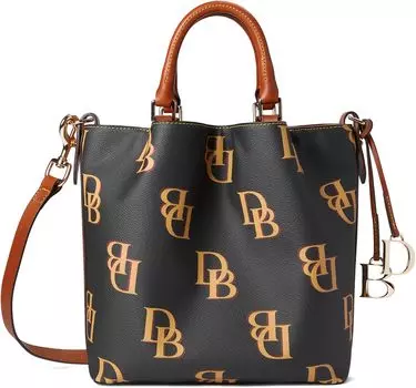 Сумка Dooney & Bourke Monogram Small Barlow, угольный