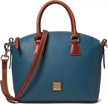 Сумка Dooney & Bourke Pebble Domed Satchel, цвет Jeans