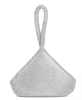 Сумка Doris Sparkle Mesh Pouch I.N.C. International Concepts, серебряный