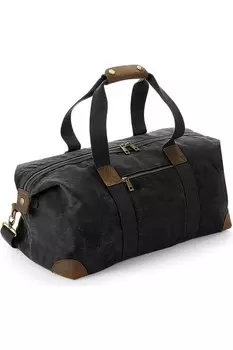 Сумка дорожная Quadra Heritage с кожаными акцентами, черный