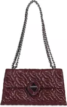 Сумка Double Gusset Xbody W/Chain QU Rebecca Minkoff, цвет Garnet