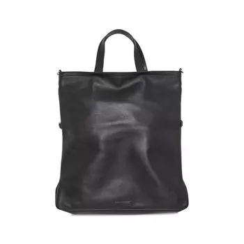 Сумка Dries Van Noten Leather Messenger Bag, черный