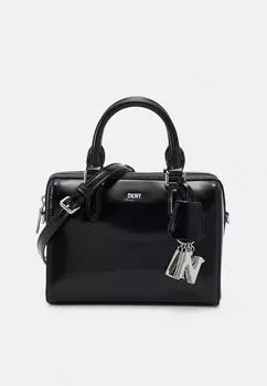Сумка DUFFLE DKNY, цвет black/silver-coloured