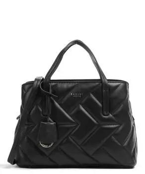Сумка Dukes Place Croc из мягкой яловой кожи Radley London, черный