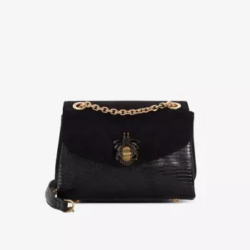 Сумка Dusk из искусственной кожи, украшенная жуками Dune, черный