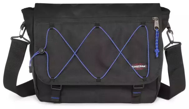 Сумка Eastpak Messenger "Delegate +", сумка через плечо, рабочая сумка, школьная сумка, цвет Outside Blue