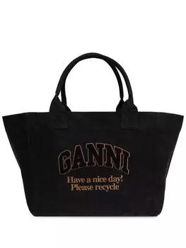 Сумка Easy Shopper GANNI, черный