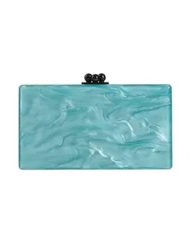 Сумка Edie Parker, бирюзовый