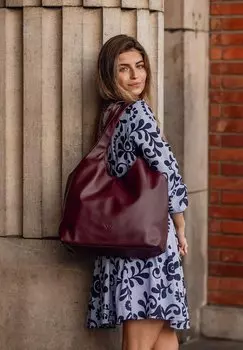 Сумка EILEEN VUCH, бургундия