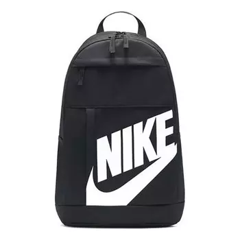 Сумка elemental backpack 'black white' Nike, черный