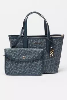 Сумка Eliza с узором Michael Kors, синий