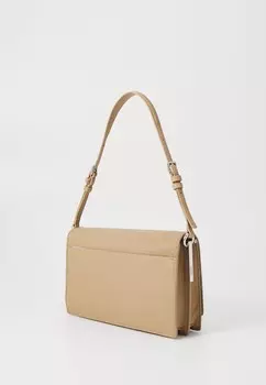 Сумка ELONGATED SHOULDER BAG Calvin Klein, бежевый
