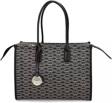 Сумка Emporio Armani EW000370 AF11951 Цвет FC033 Черный-Экрю