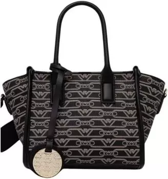 Сумка Emporio Armani EW000371 AF11951 Цвет FC033 Черный-ECRU