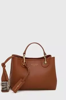 Сумка Emporio Armani, коричневый
