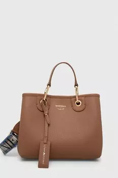 Сумка Emporio Armani, коричневый