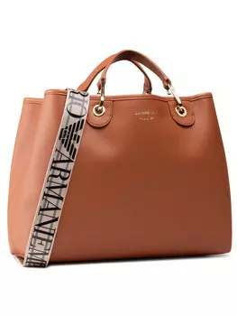 Сумка Emporio Armani, коричневый