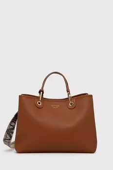 Сумка Emporio Armani, коричневый