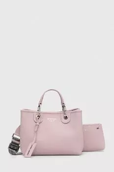 Сумка Emporio Armani, розовый