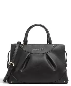 Сумка Enzo из зернистой яловой кожи Michael Kors, черный