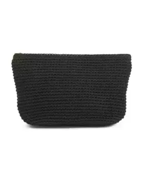 Сумка Essential среднего размера, связанная крючком вручную The Sak, черный