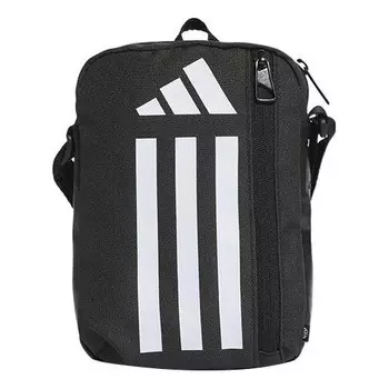 Сумка essentials training shoulder bag 'black white' Adidas, черный