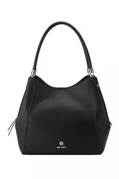 Сумка Etta Hobo из экокожи Nine West, черный