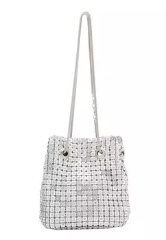 Сумка faina, серебро