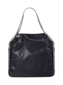 Сумка Falabella с двумя цепочками Stella McCartney, черный