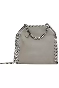Сумка Falabella tiny tote Stella Mccartney, серый