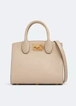 Сумка Ferragamo Studio Small Box, бежевый