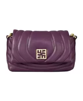 Сумка Firenze из полиуретана. Ermanno Scervino, фиолетовый