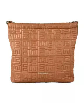 Сумка Firenze из полиуретана. Ermanno Scervino, коричневый