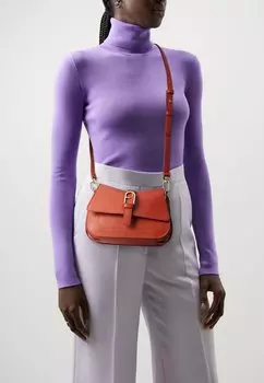 Сумка FLOW MINI TOP HANDLE Furla, цвет cannella