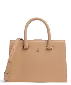 Сумка Fly Bamby Animalier из мелкозернистой кожи Patrizia Pepe, бежевый