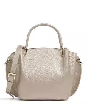 Сумка Foulonne Double из зернистой яловой кожи. Lancaster, желтый