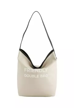 Сумка FRIENDLY DOUBLE Carpisa, белый