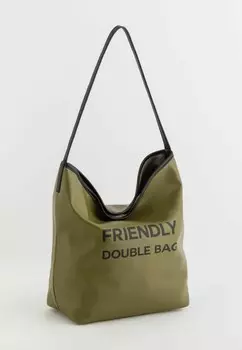 Сумка FRIENDLY DOUBLE Carpisa, зеленый