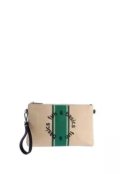 Сумка Fun&Basics Olimpia (B)28 x (H)17 x (T)4 cm, зеленый