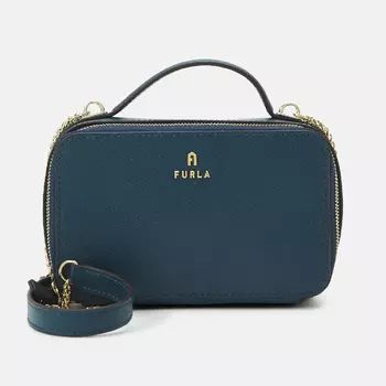 Сумка Furla Camelia Mini Crossbody, темно-бирюзовый