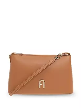 Сумка Furla Diamante через плечо, коричневый