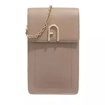 Сумка furla flow vertical crossbody Furla, бежевый